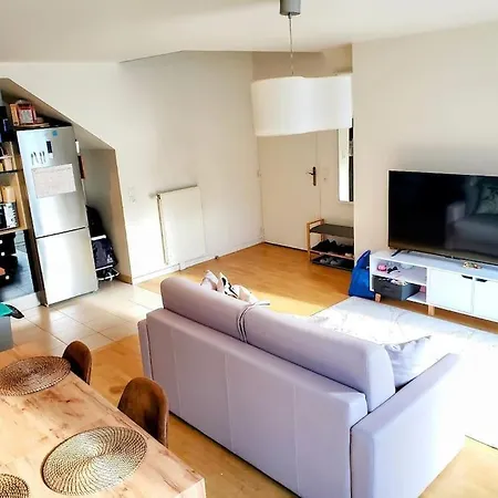 Duplex, Terrasse & Parking Face A L'arena Apartment *